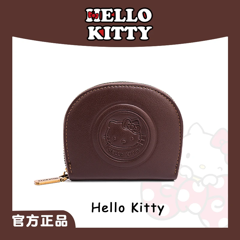 定制款hellokitty凯蒂猫{25春夏季新品}印花定制小零钱钱包小卡包