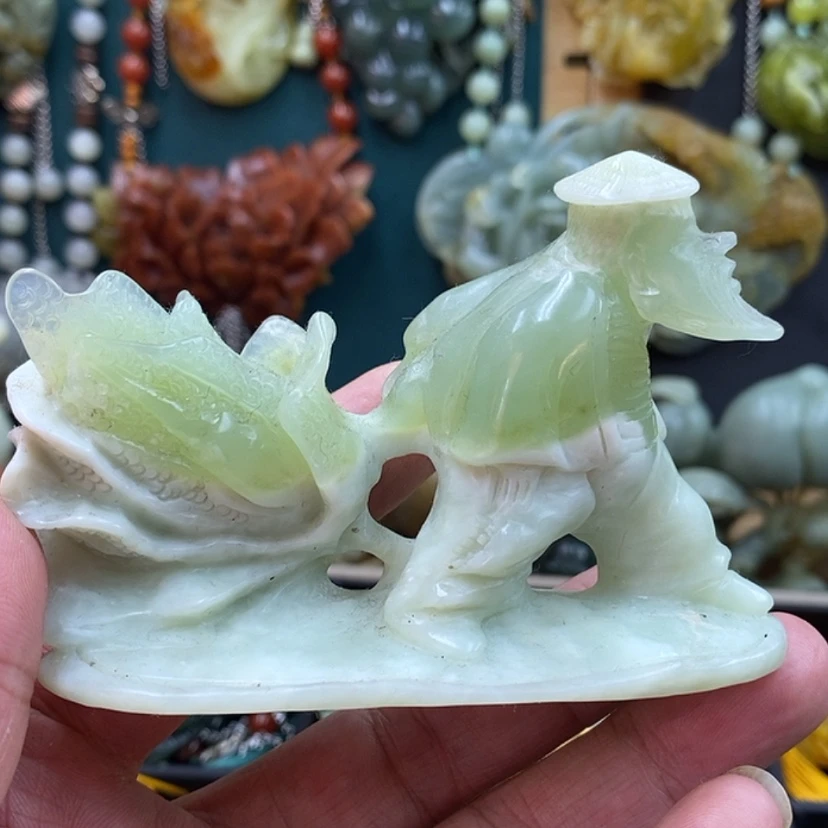 【闪购商品】未镶嵌岫玉小摆件财富
