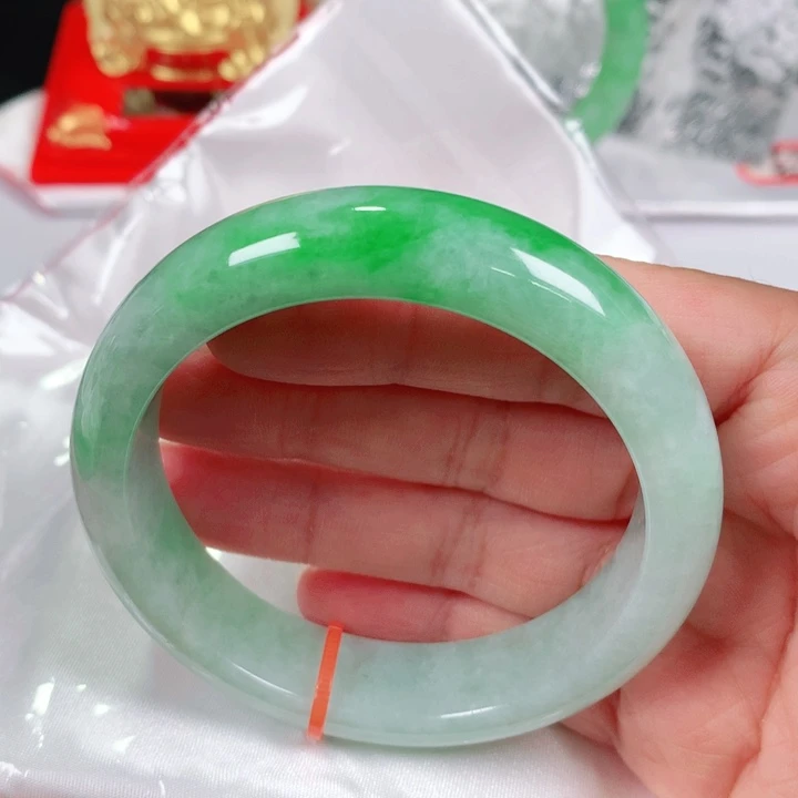 未镶嵌手镯翡翠   编号D1097 正圈56