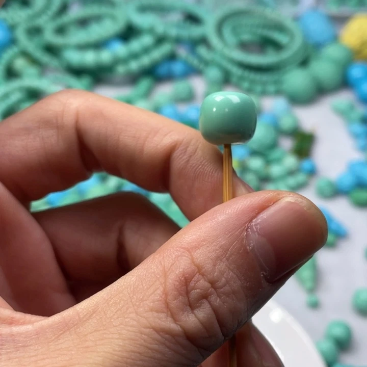 非金属卡12绿色老型单珠