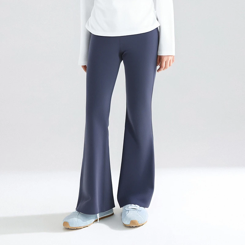 2025新款笛莎女童裤子中大童春夏季儿童弹力修身微喇打底裤休闲裤