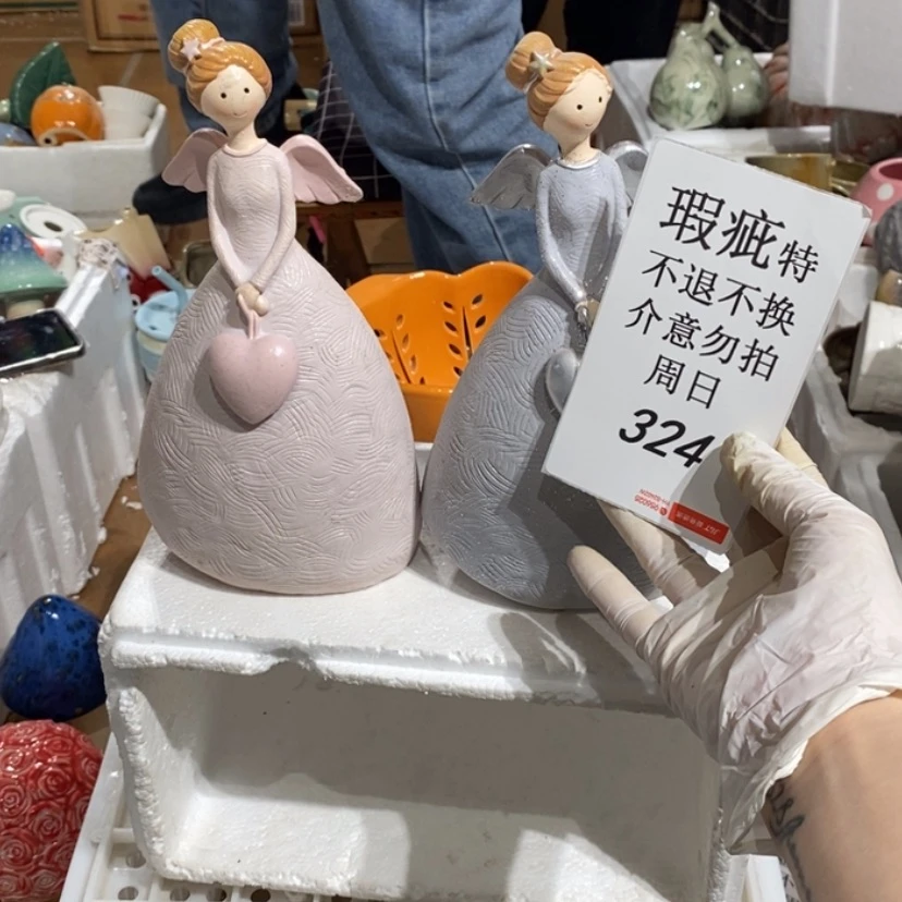 【闪购商品】摆件体****风陶瓷摆件瑕疵特卖