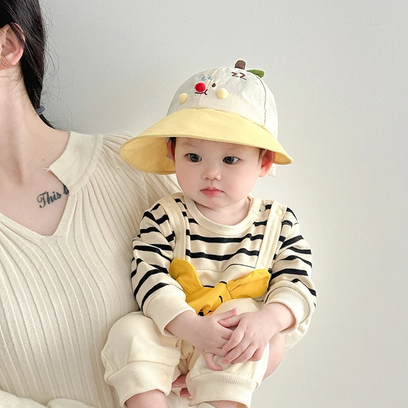 儿童帽子春夏薄款大帽檐速干可爱搞怪鸭舌帽男女宝宝出游棒球帽潮
