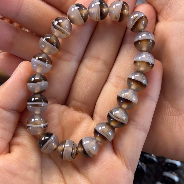 玛瑙/玉髓未镶嵌手链