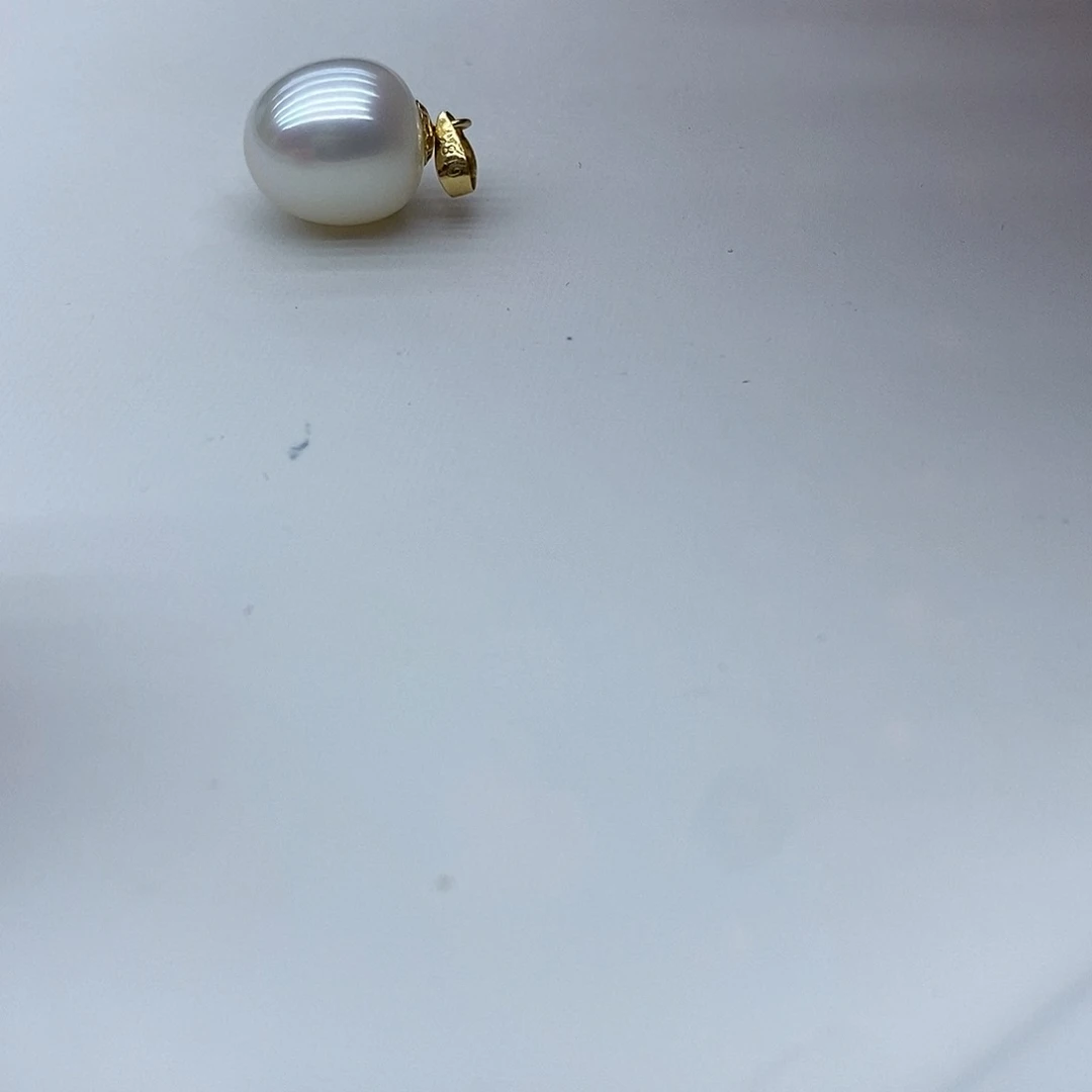 海水珍珠颈饰18K金镶嵌