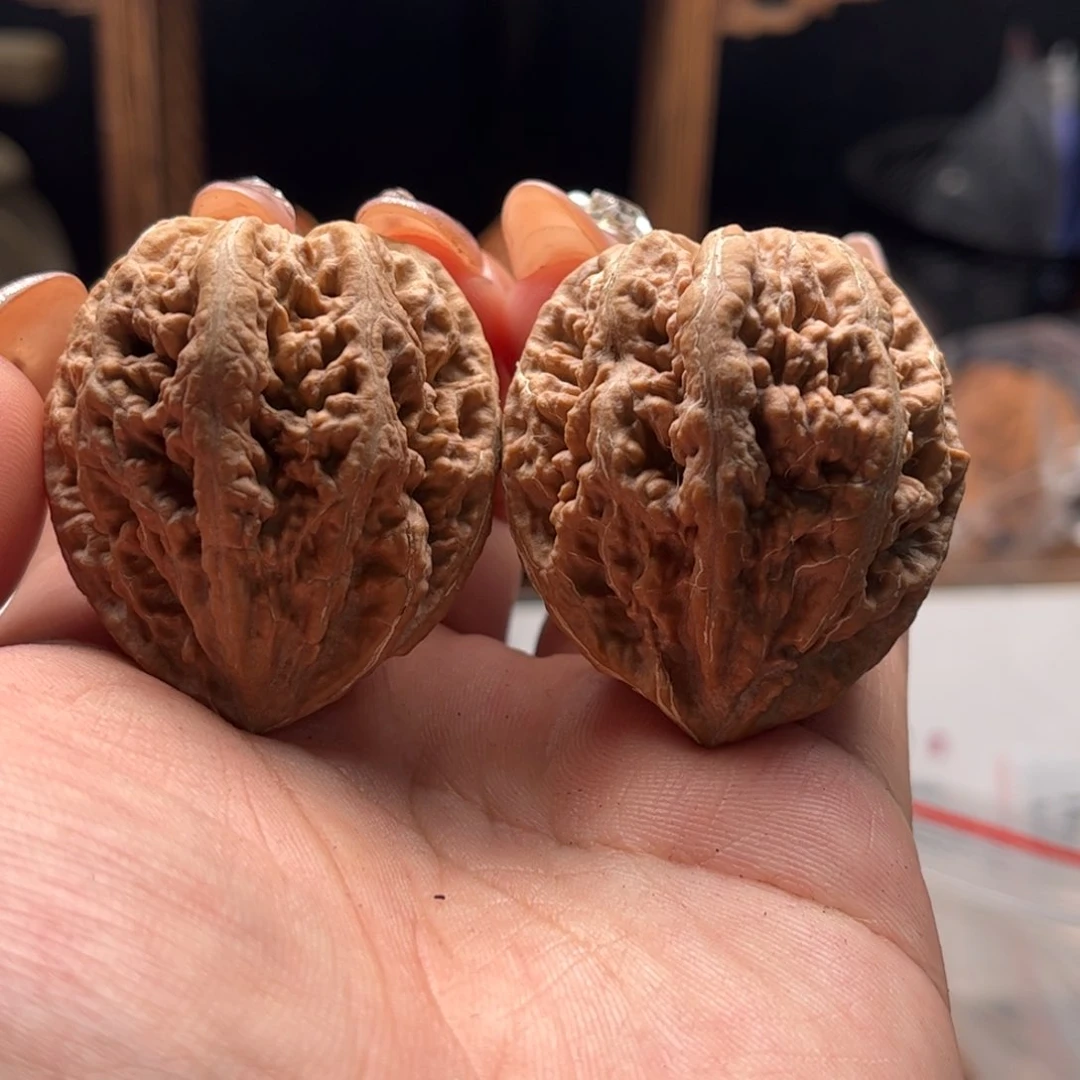 文玩核桃把件青****G楸大胖118