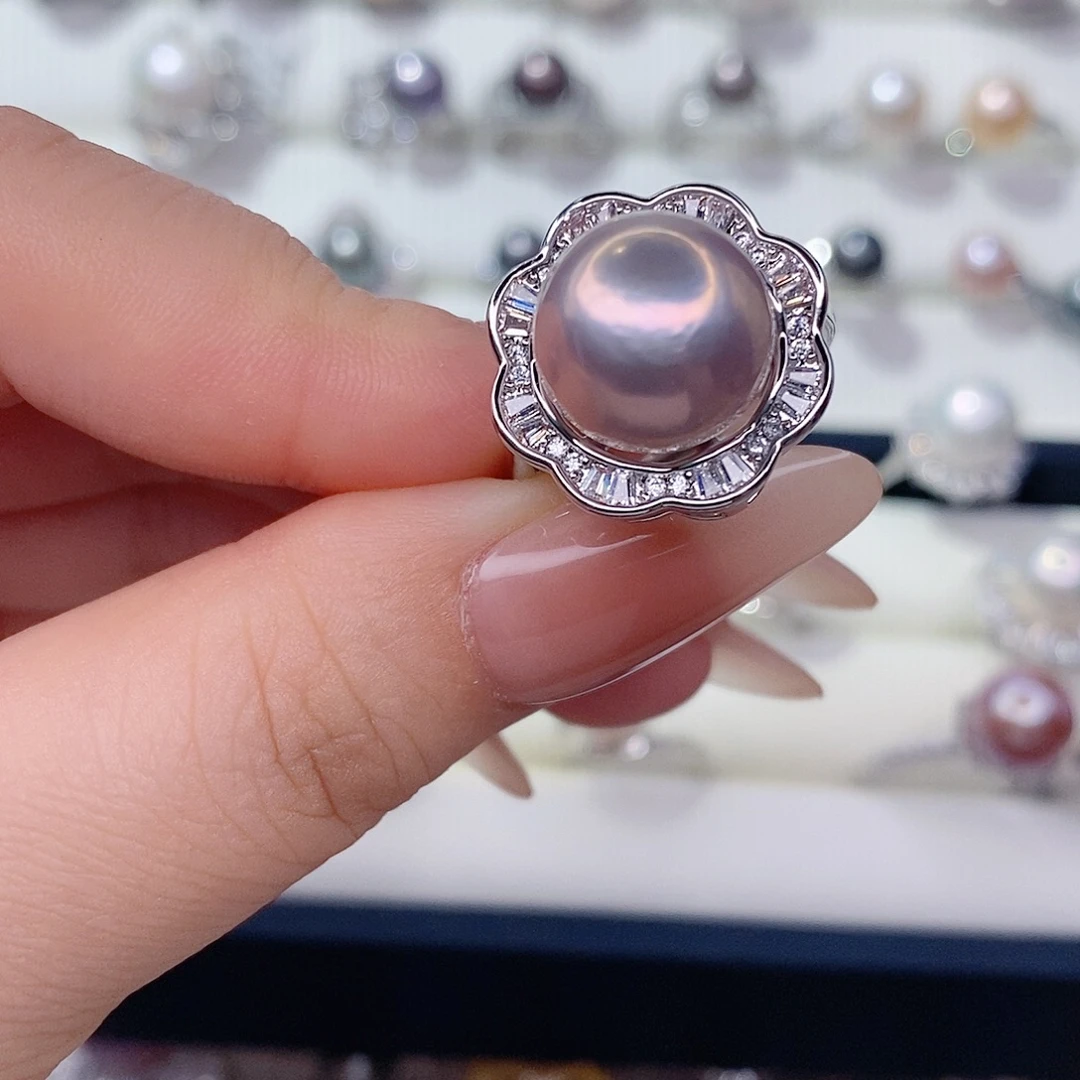 戒指未镶嵌淡水珍珠