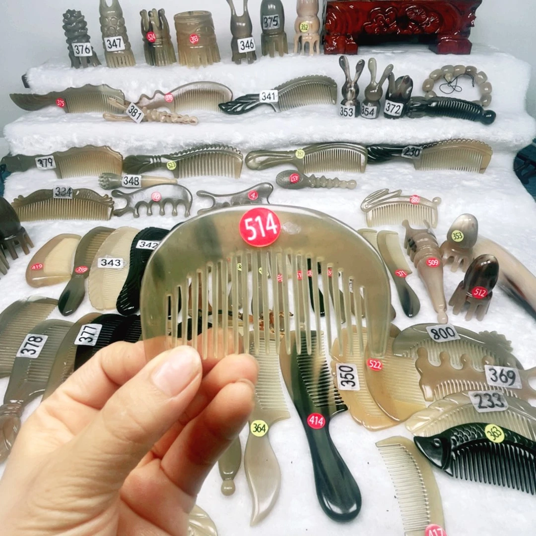 牛角梳福利款梳子