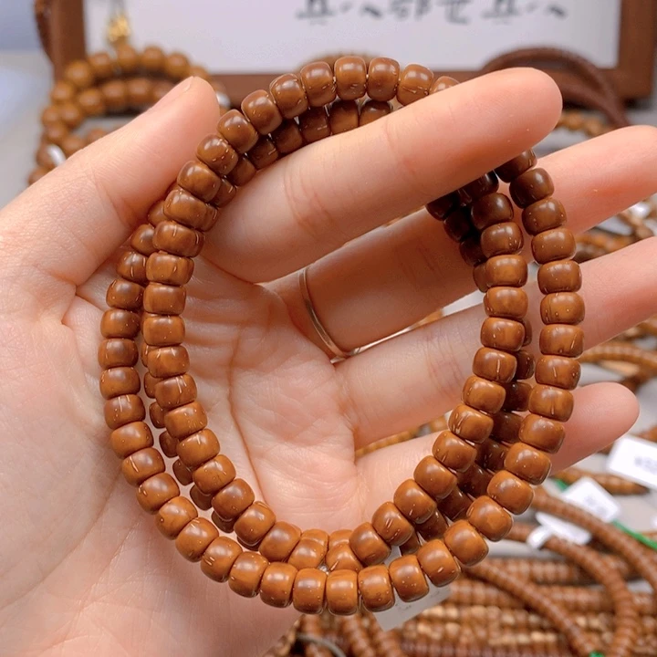 紫金鼠手串鼠尖料老型脖挂6.5