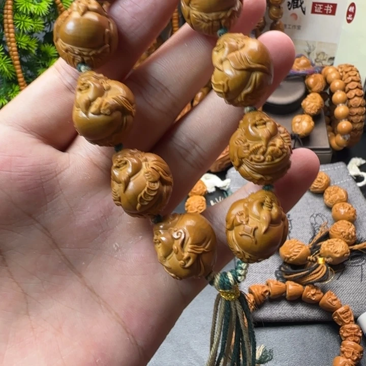 橄榄核手串/手链财神