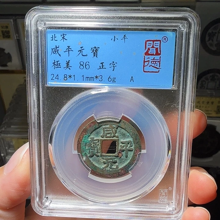 铜瀚海文物A咸平元宝1022