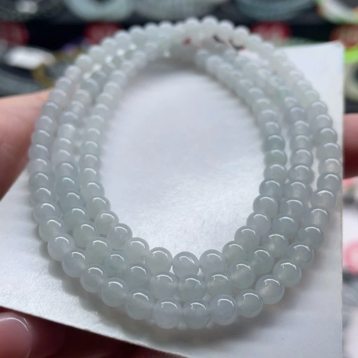 未镶嵌手链翡翠卡4.5