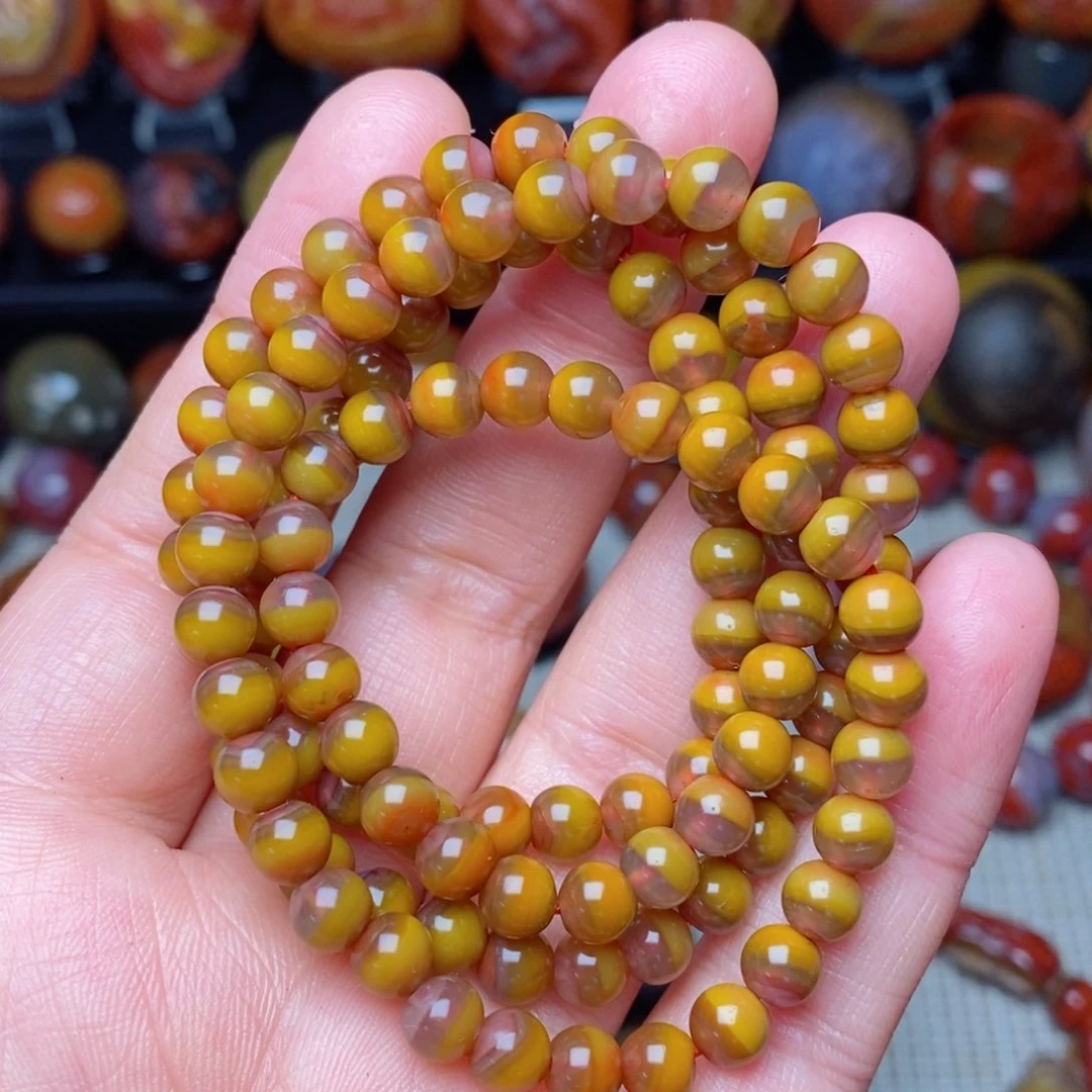 玛瑙/玉髓战国红玛瑙未镶嵌