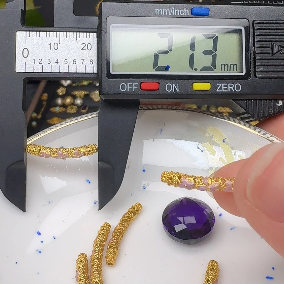 颈饰银S925镶嵌紫晶紫水晶925镶嵌95