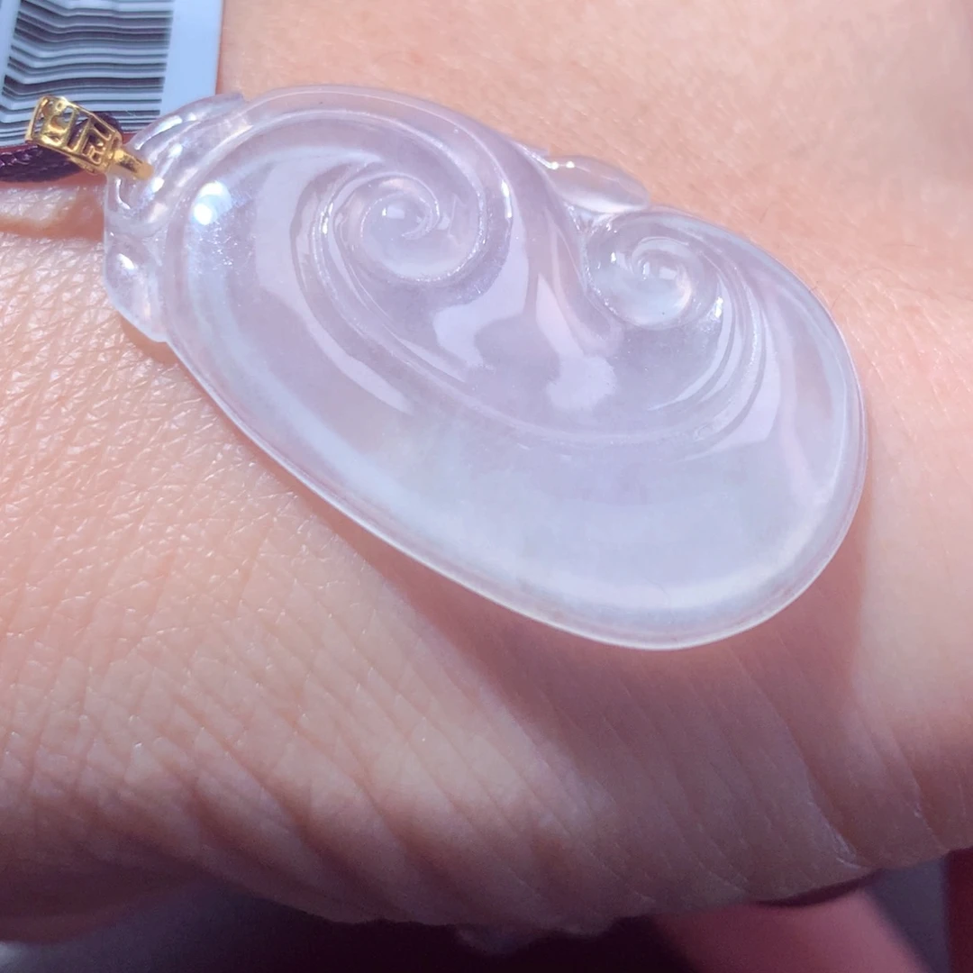 定制翡翠18K金镶嵌翡翠