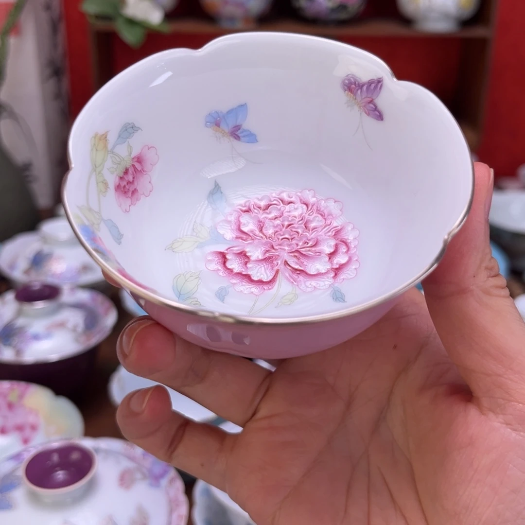 景德镇纯手绘陶瓷茶具