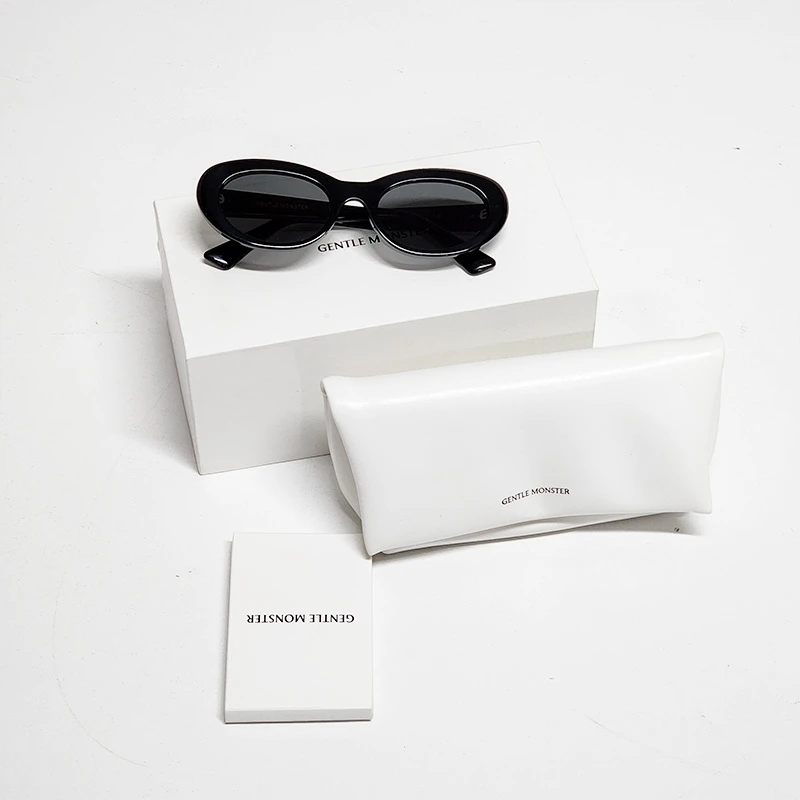 【礼盒】摩瑟DP【GENT墨镜-猫眼】JCDF玻璃花瓶摆件陶瓷