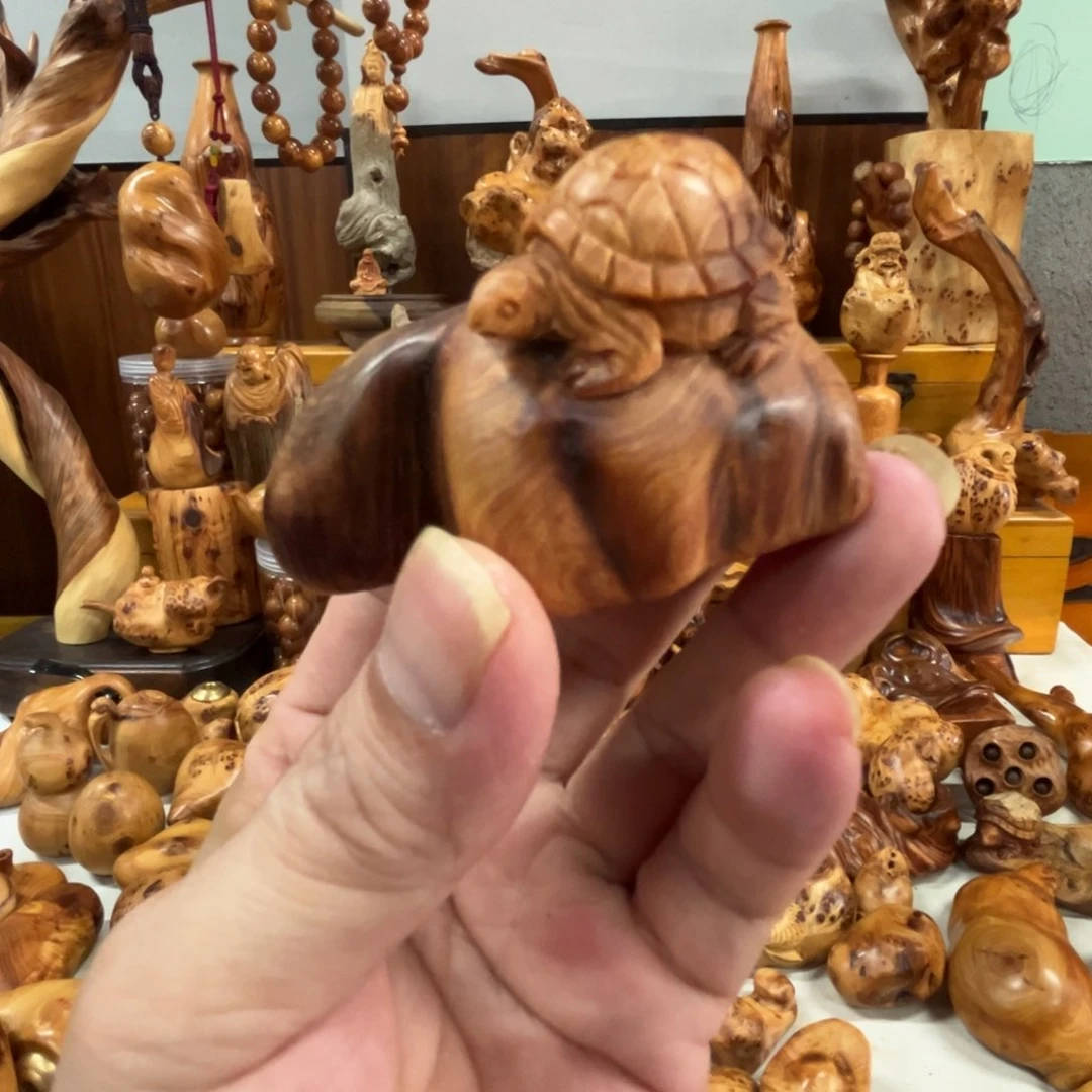 柏木（崖柏）太行崖柏黑油骨料长寿龟