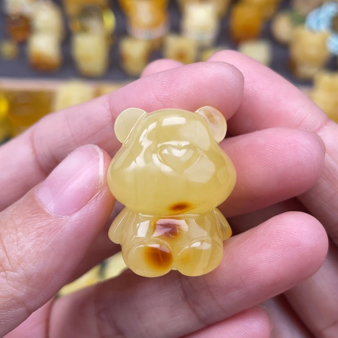 裸石琥珀未镶嵌蜜蜡
