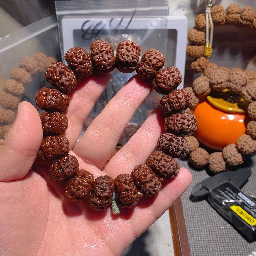 手串金刚菩提夹板龙稚23mm【全】