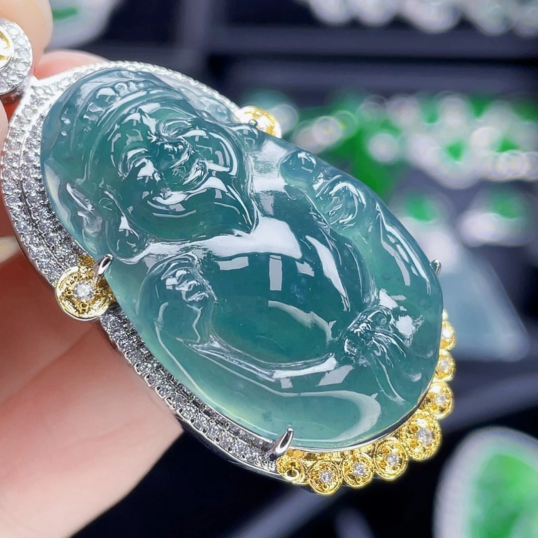 翡翠吊坠(不含链)未镶嵌