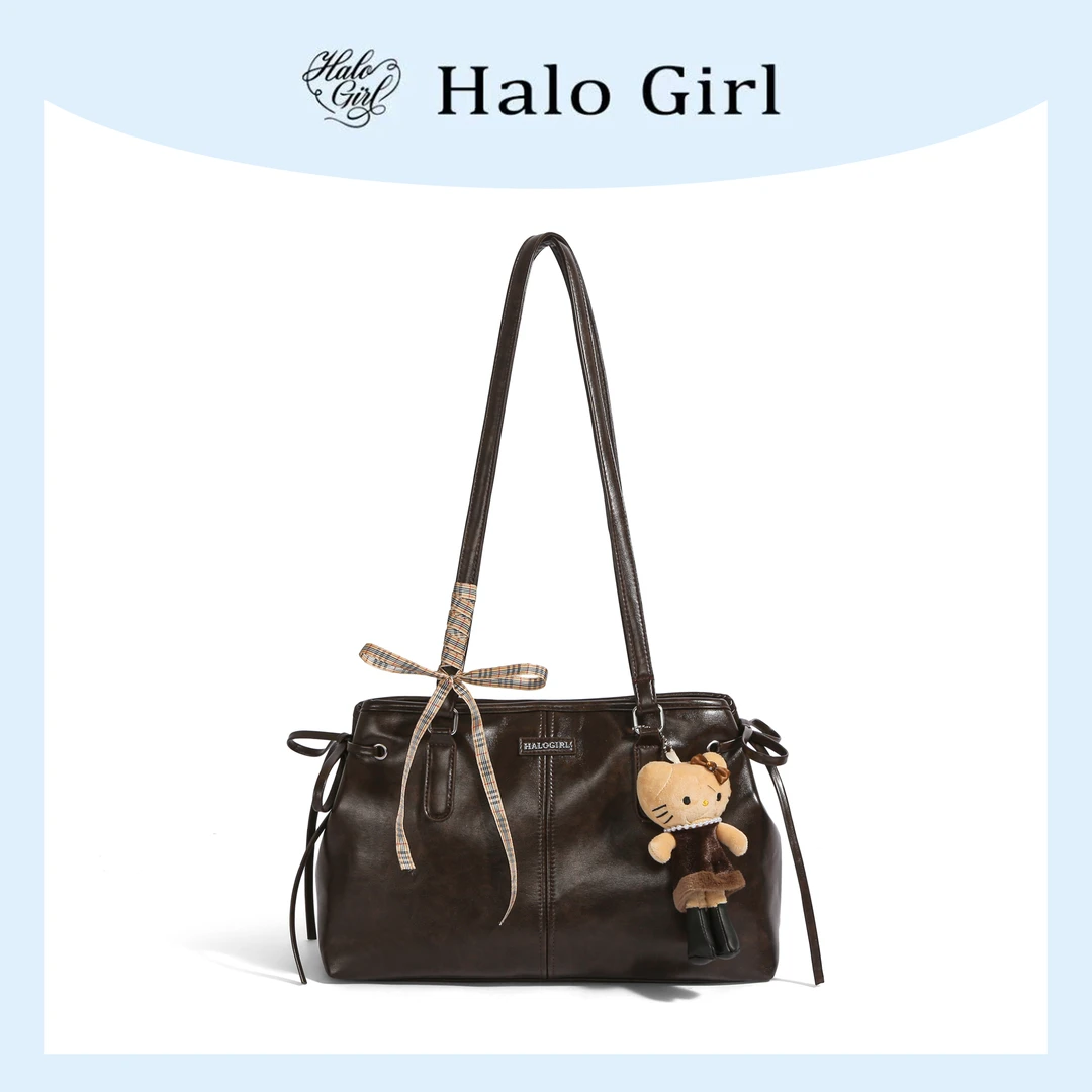 一张同学【长约35宽13高22单位厘米】时尚手提腋下单肩包C7618咖