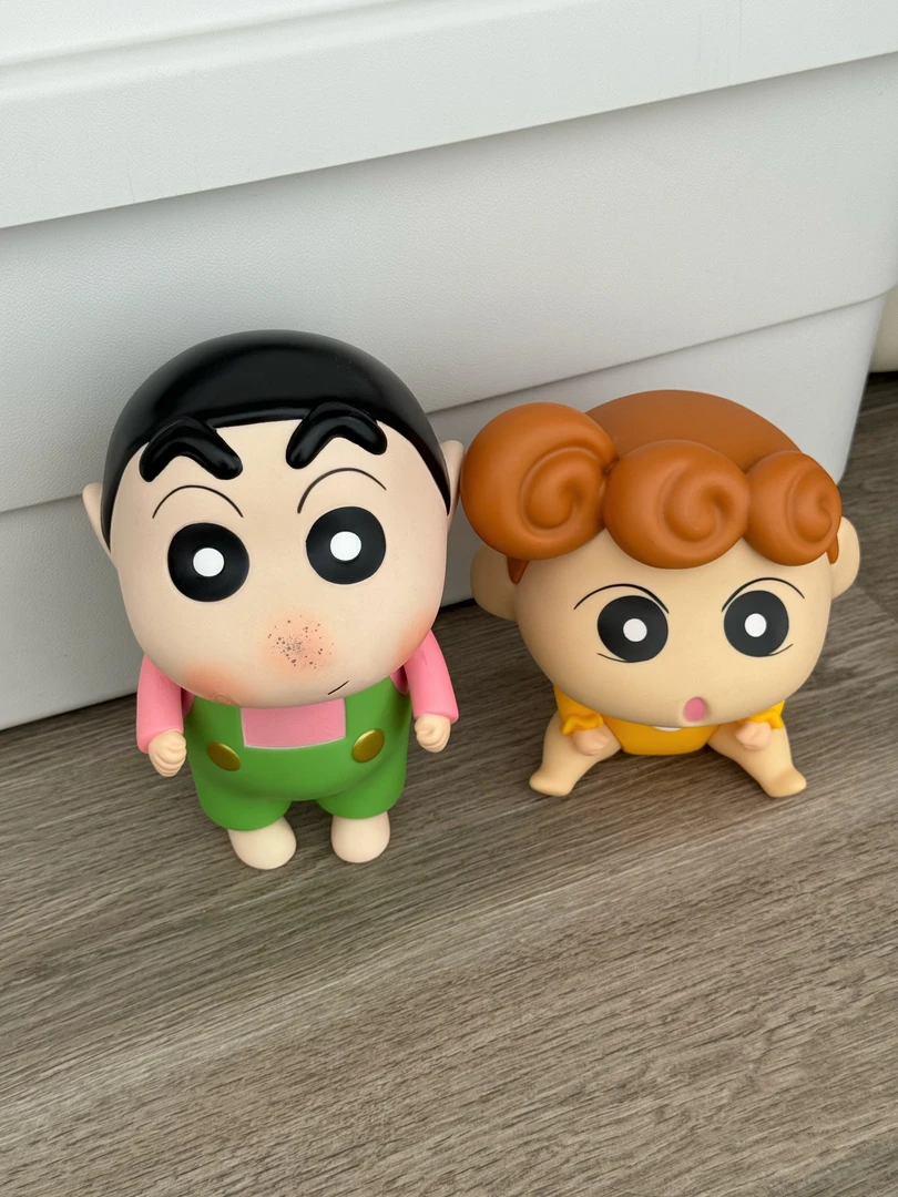 [中号雀斑小新小葵组合20-23cm 可爱类型礼物家居装饰摆件