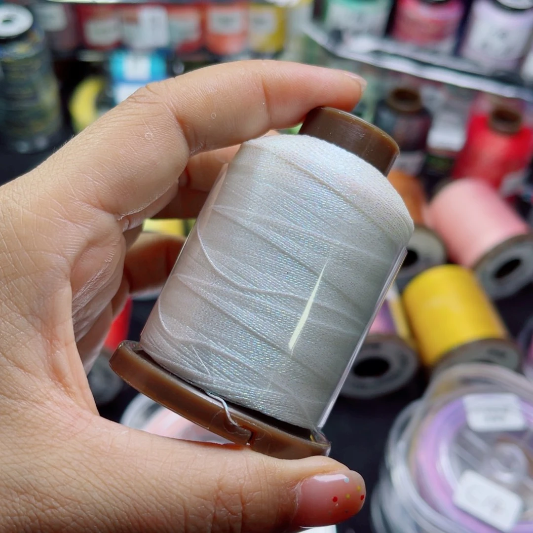 腈纶0.3炫彩蜡40克白色