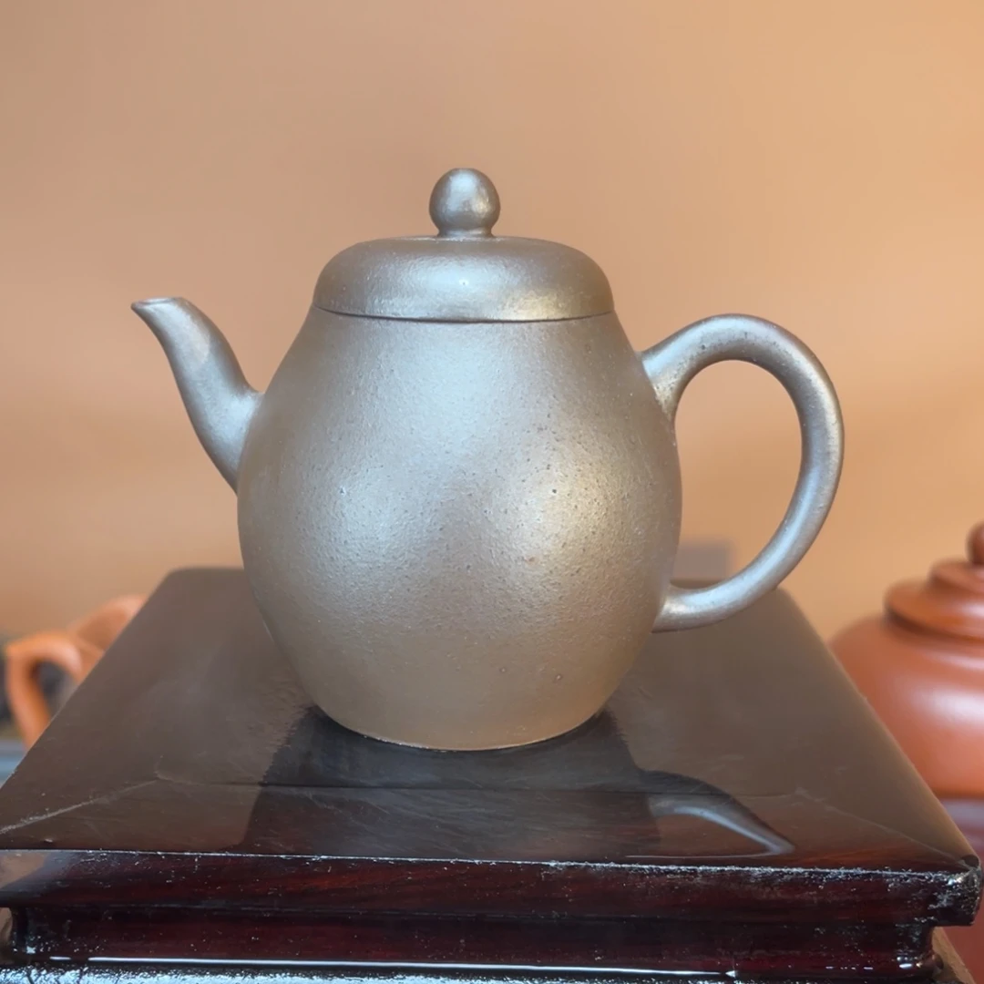 茶壶紫砂高端160cc红泥秋水