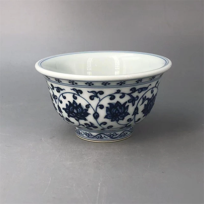 CLJJ2-2104[学茶严选]缠枝内双狮压手陶瓷