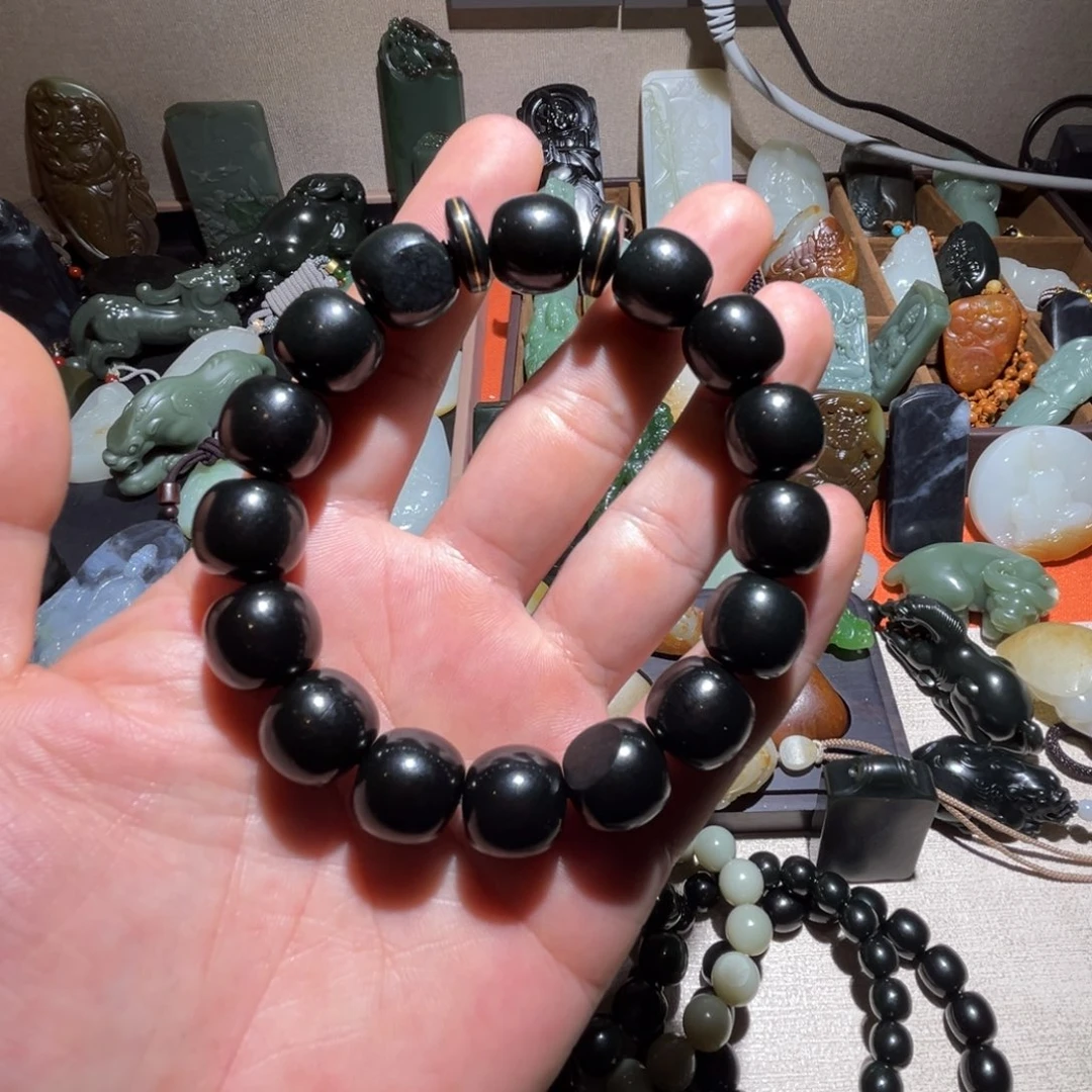 和田玉未镶嵌项链