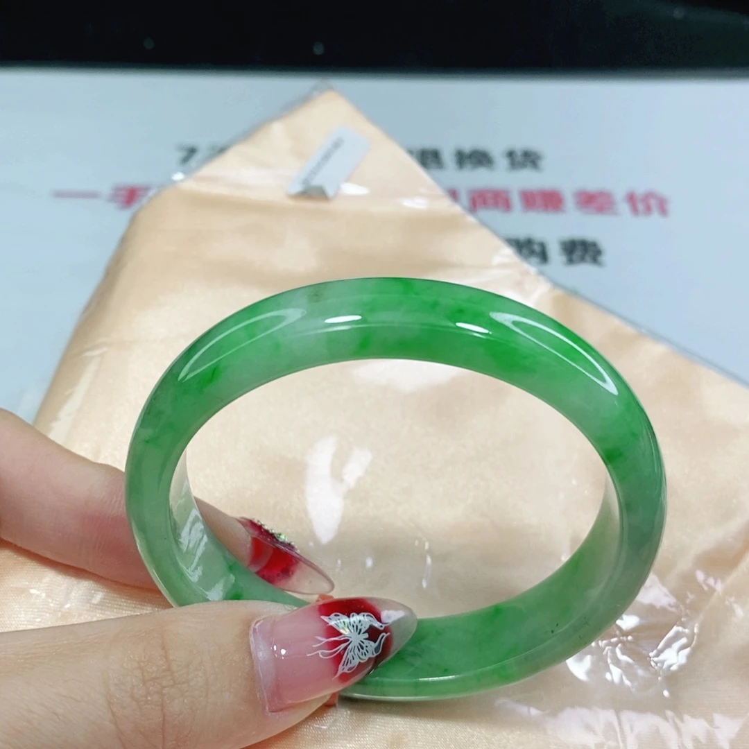 翡翠手镯未镶嵌53 53 贵妃