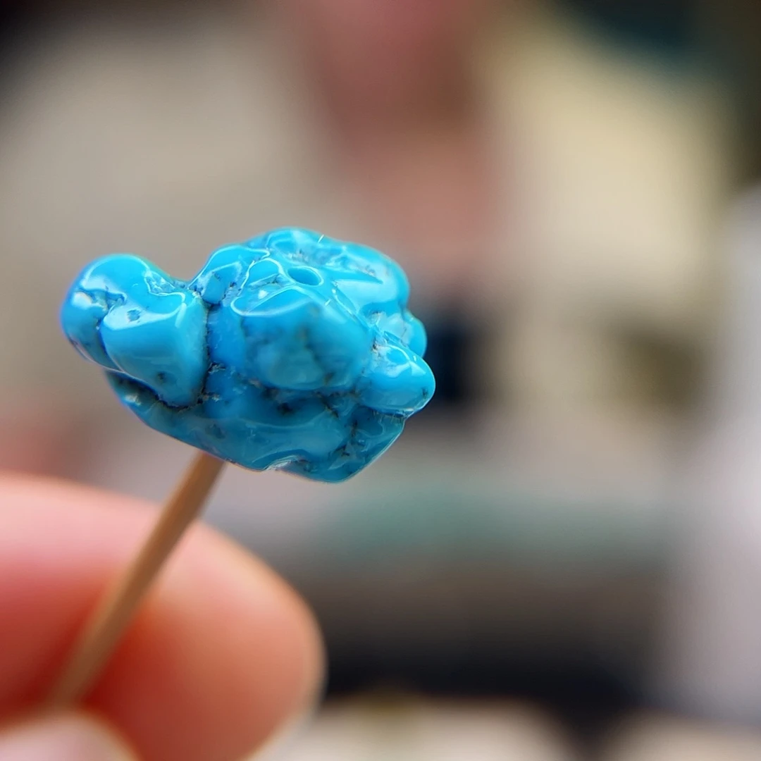 绿松石珠宝奇石未镶嵌