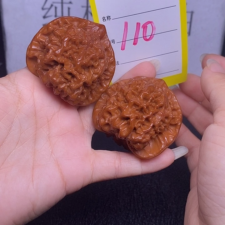 把件文玩核桃110/47官帽