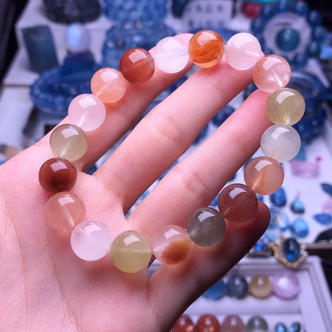 未镶嵌手链水晶多样性