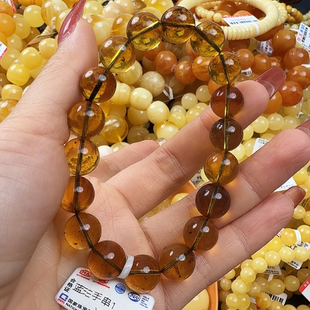 琥珀未镶嵌珠宝奇石