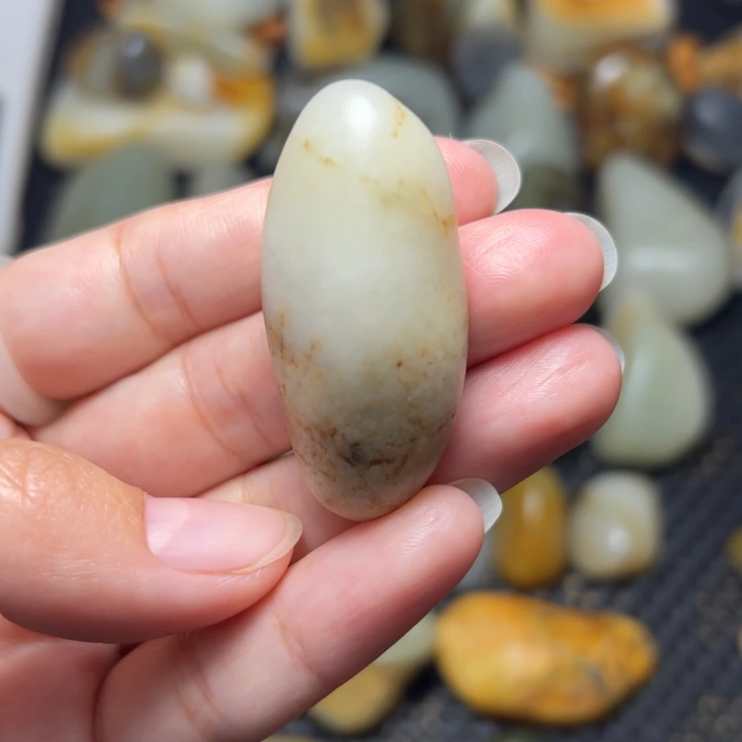 和田玉未镶嵌挂件98