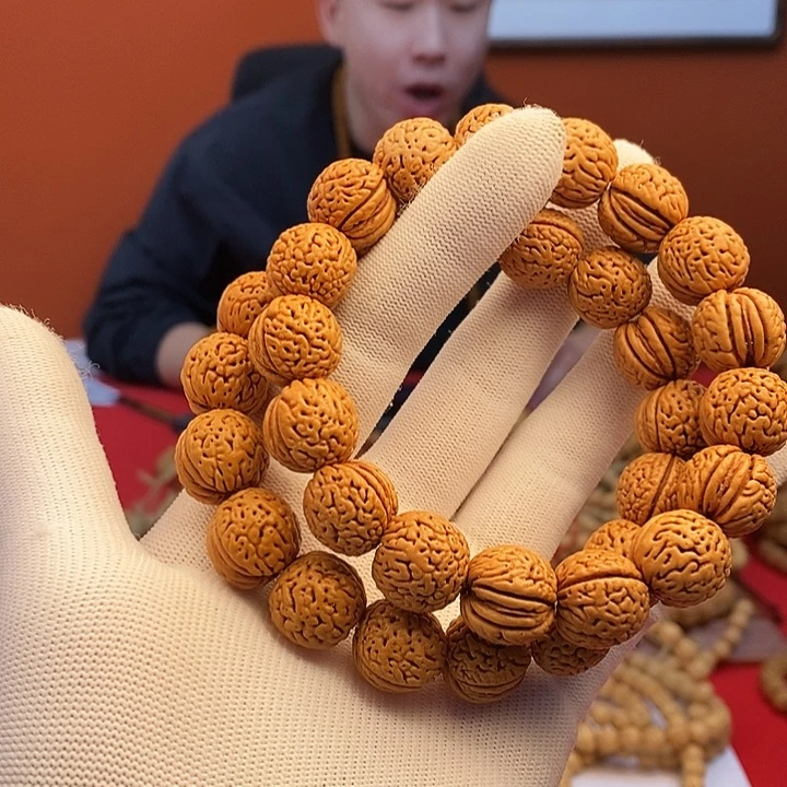 文玩核桃手串A13 尺寸误差0.5之间