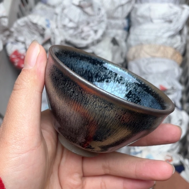 茶盏建窑建盏主人杯