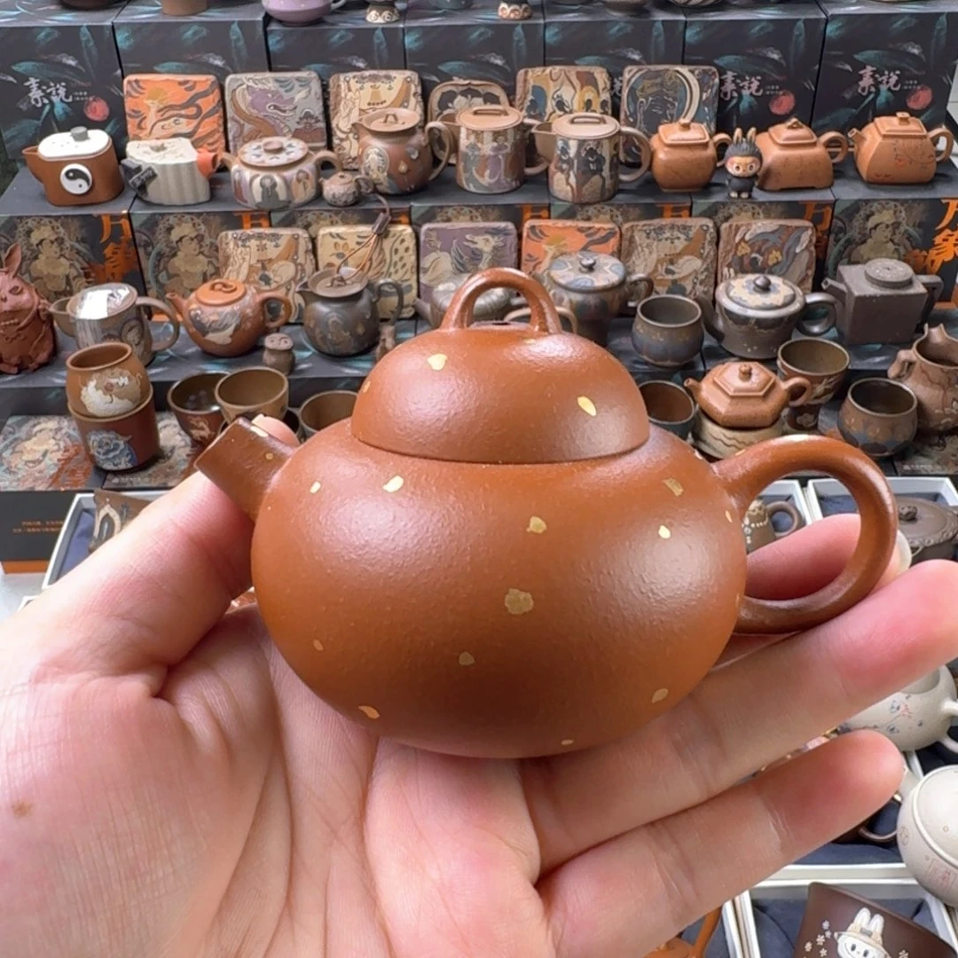 茶壶紫砂140cc原矿精工半手
