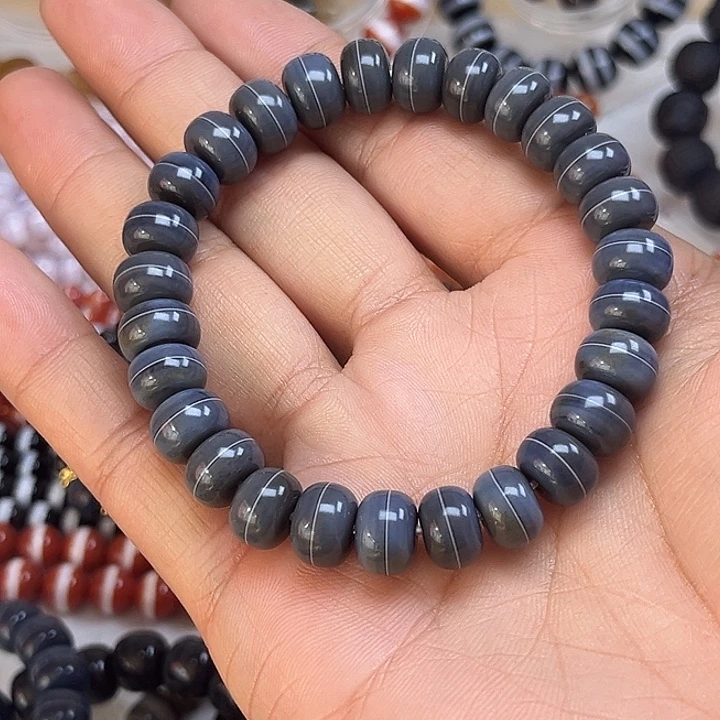 星***餐玛瑙/玉髓未镶嵌手串