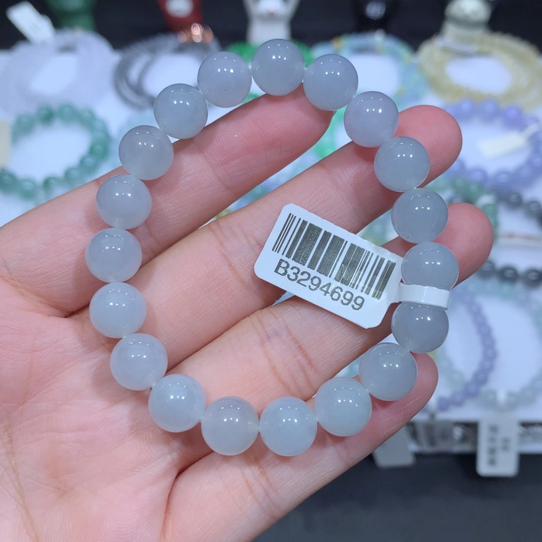 翡翠未镶嵌手串天然