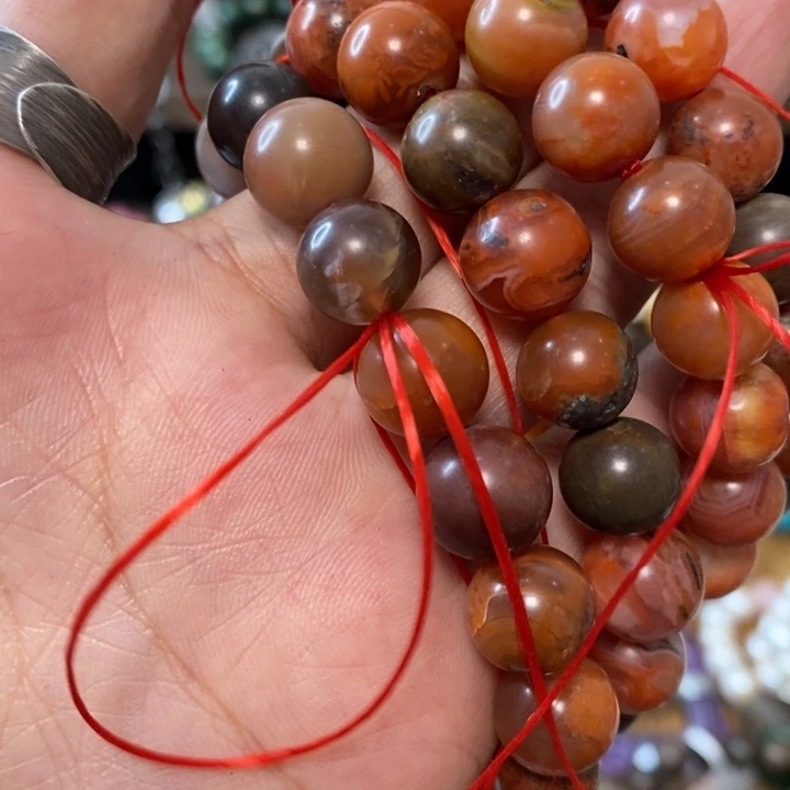 南红玛瑙手链未镶嵌荼*