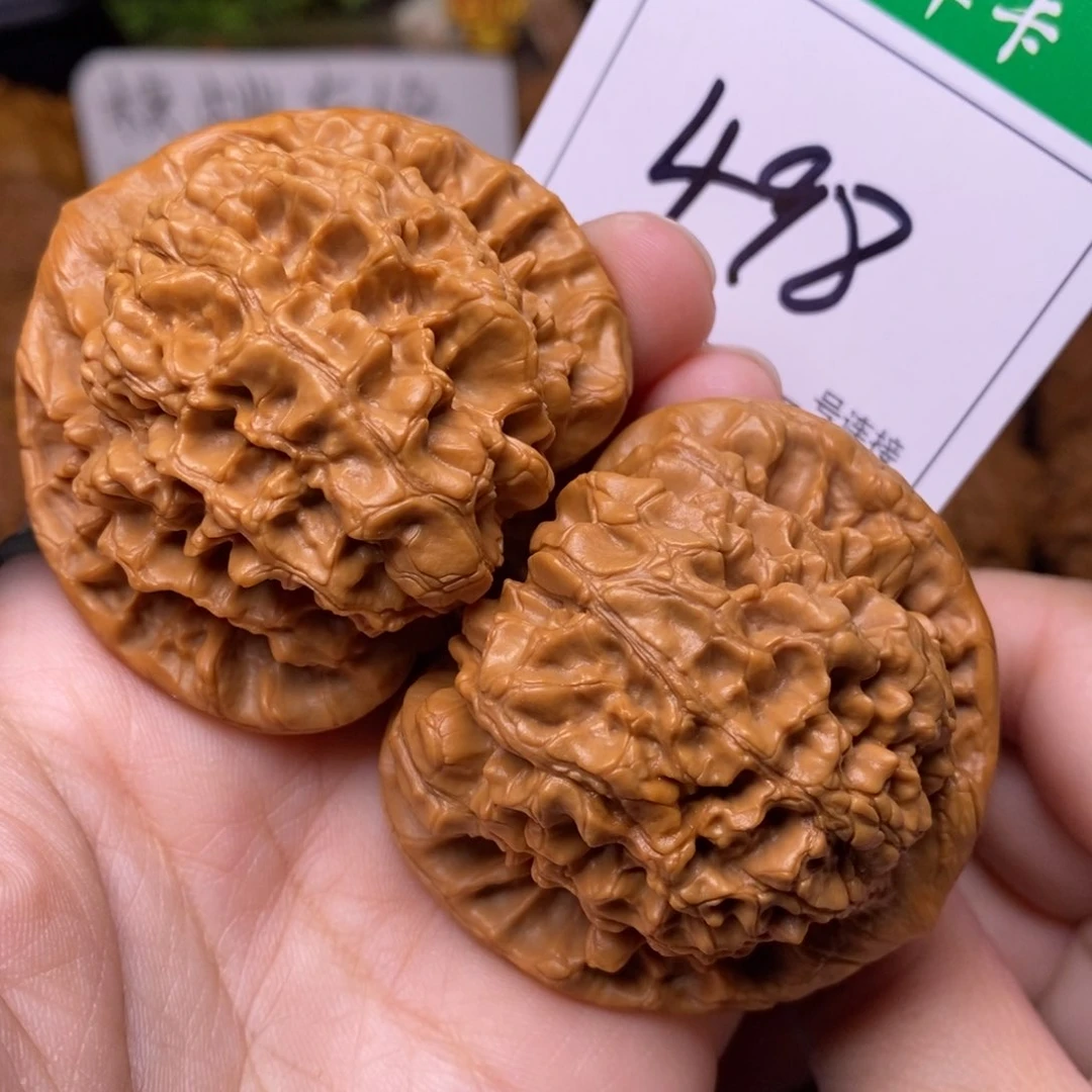 把件文玩核桃498官帽5.1