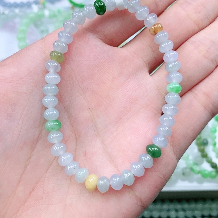 未镶嵌手链翡翠翡翠