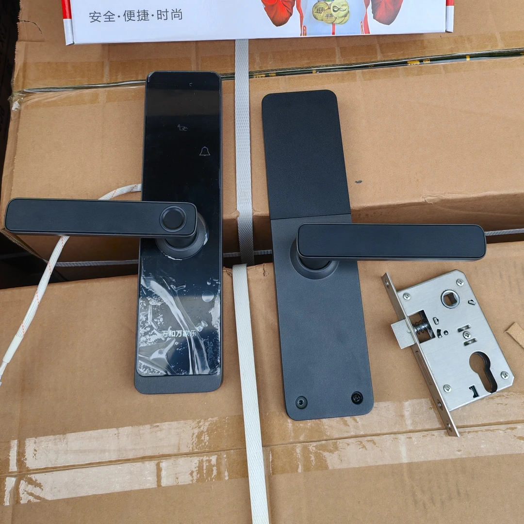 A8卧室门智能锁密码指纹锁木门办公室门专用电子锁