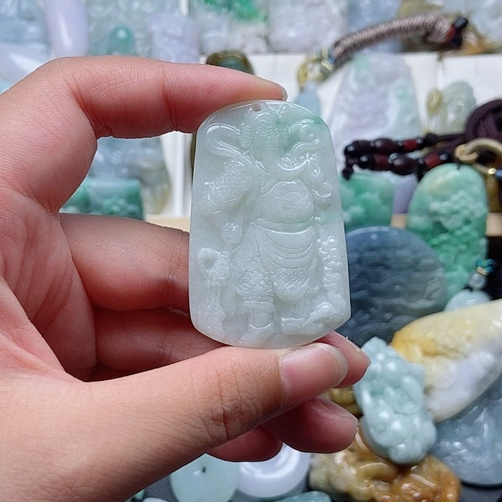 翡翠未镶嵌吊坠(不含链)翡翠