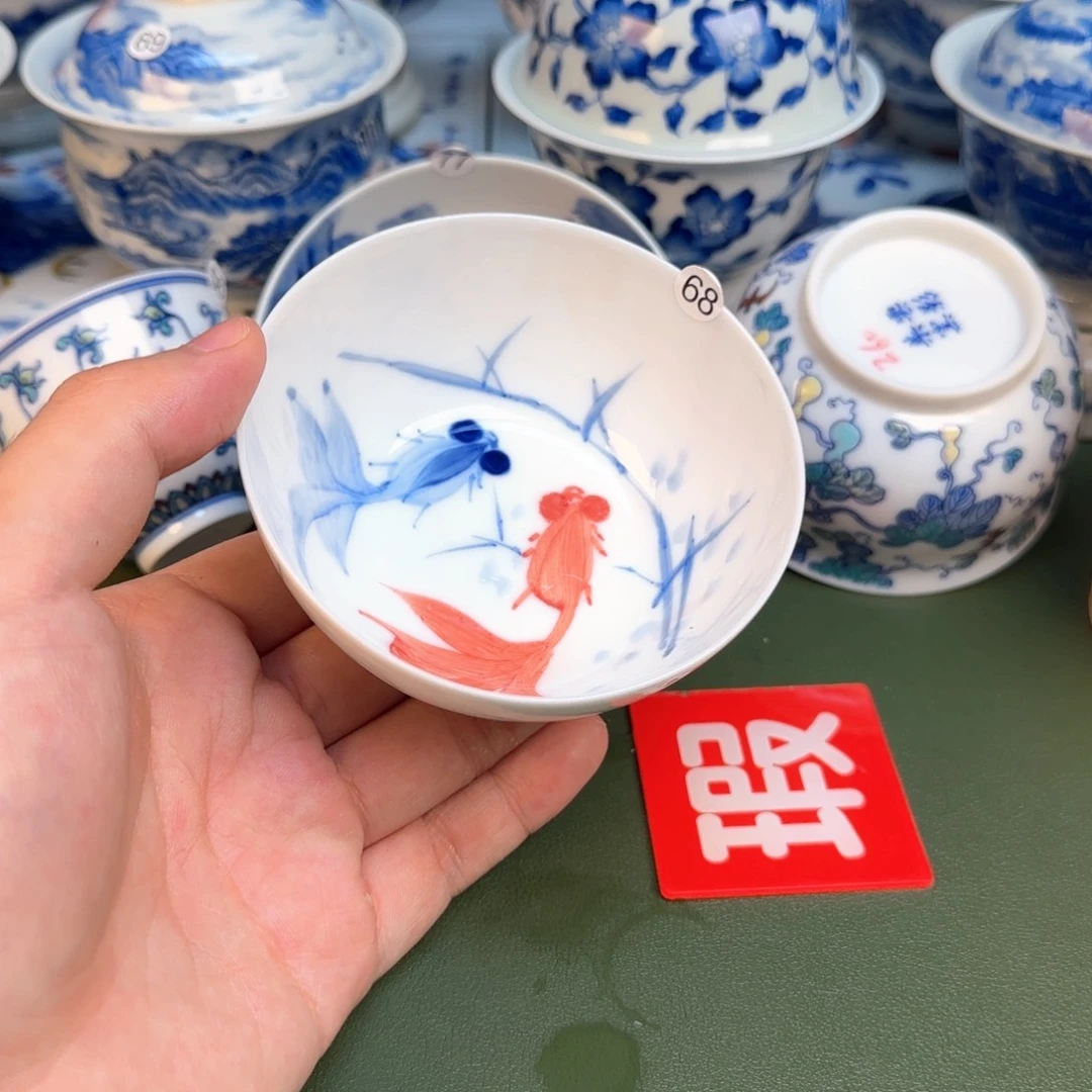 彦祖纯手工手绘茶具68