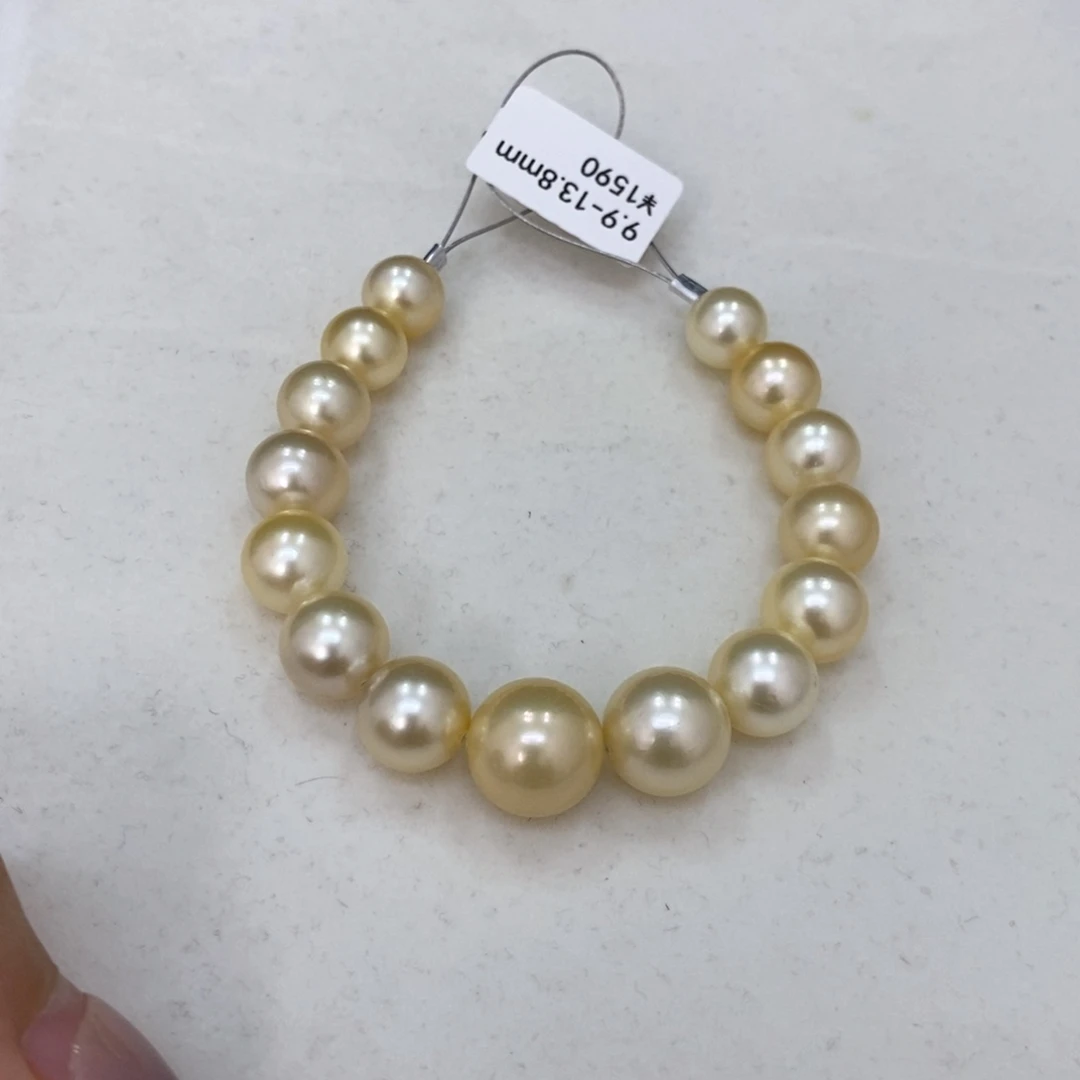 未镶嵌手链海水珍珠?**琳海水金珠手链9.9-13.8m娇