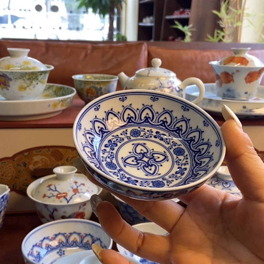 w雪山春晓宝相谱洱杯